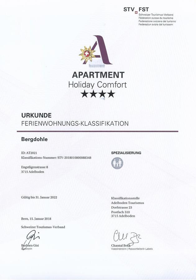 Bergdohle Apartment อาเดลโบเดิน ภายนอก รูปภาพ